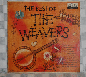 THE BEST OF THE WEAVERS/DECCA DL8893 ウィーヴァーズ/フォークソング　LPレコードです。