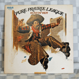 Pure Prairle League/BUSTIN'OUT/ 愛しのエイミー LPレコードです。RCA-6297