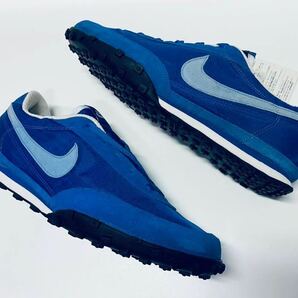 デッド!! 希少!! 新品 05年NIKE WAFFLE RACER Ⅱ ナイキ ワッフルレーサー 2 ブルー スエード 天然皮革 us 10.5 / 28.5 ㎝ ビンテージの画像5