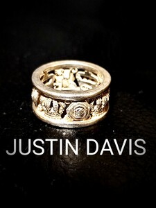 良品　正規品　Justin Davis ジャスティンデイビス RING　リング　指輪　定価24,200円　