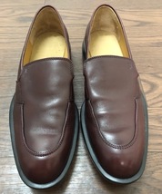 TOD'S トッズ レザーローファー　４０　ブラウン　_画像1