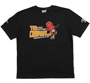 テッドマン/Tシャツ/ブラック/L/TDSS-539/エフ商会/カミナリモータース テッドマン/Tシャツ/ブラック/L/TDSS-539/エフ商会/カミナリモータース