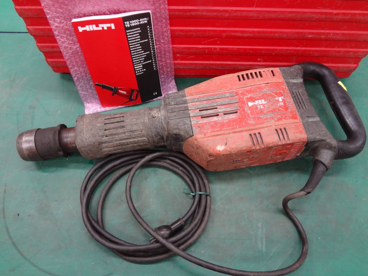 ヒルティ hilti TE905-avr 確認済み コンクリート割れた te1000 te1500