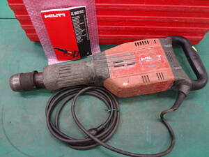 * Hill tiHILTI TE905-AVR electric is .. machine handle ma electric concrete breaker chipping *3