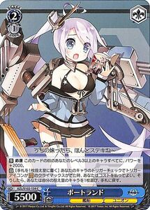 ヴァイスシュヴァルツ アズールレーン ポートランド(C) AZL/S102-134 艦船 ユニオン