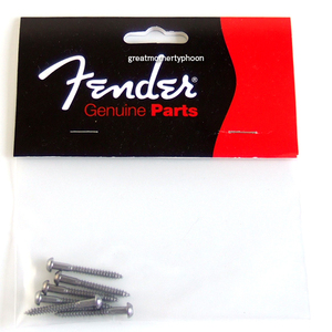 送料コミ追跡アリ◆新品◆フェンダー スクリュー十字穴付き小ネジ33.5mm 12本0021421049★FENDER SCREWビス ストラト トレモロマウント用