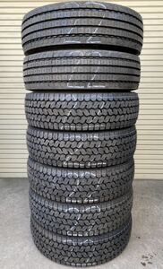  free shipping new car removing 215/75R17.5 Michelin X MULTI 2022 year Elf Dutro Canter steel wheel TOPY 17.5×6.00 127-9 6 hole 7ps.