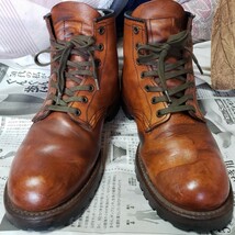 REDWING レッドウィング 9013 ベックマン BECKMAN 皮革 leather レザー boots ブーツ 米国製 made in USA シューズ shoes チェスナット 7.5_画像3