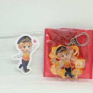 鬼滅の刃 大阪メトロ Osaka Metro 我妻善逸 アクリルキーホルダー ダイカットステッカー