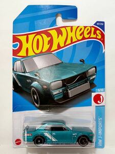 ホットウィール 1/64 NISSAN SKYLINE HT 2000GT-X ニッサン スカイライン ハコスカ　Hot Wheels