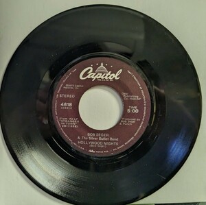 ☆BOB SEGER&THE SILVER BULLET BAND/HOLLYWOOD NIGHTS1978'USA CAPITOL7INCH