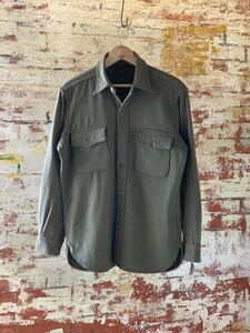 50s U.S.NAVY WOOL FLIGHT SHIRT MILITARY ヴィンテージ ビンテージ USN ウールシャツ ミリタリーシャツ 55S40 黒タグ 40s フライトシャツ