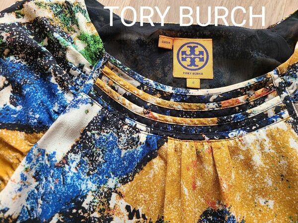 トリーバーチ Tory Burch ワンピース シルクワンピース サイズ２