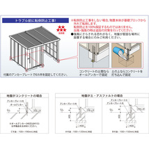 タクボ物置TP-3022 駐輪スペース付き間口3015mm奥行2290mm高さ2110mmストックマンプラスアルファ般型標準屋根 追加料金で工事可能_画像7