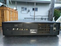 SONY Betamax／SL- F100 カセットデッキ 通電のみ確認_画像5