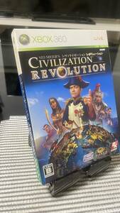 XB3004【クリックポスト】シヴィライゼーション レボリューション CIVILIZATION REVOLUTION FIRAXIS XBOX360 Microsoft ×箱 動作未確認