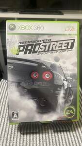 XB3011【クリックポスト】ニードフォースピード プロストリート NEED FOR SPEED PRO STREET EA XBOX360 Microsoft ×箱 動作未確認