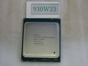 サーバーSupermicro SUPER MICRO取外 Intel Xeon E5-2670V2 SR1A7 CPU 2.50GHz COSTA RICA LGA2011 動作確認済み#930W23