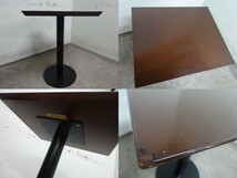 ※◆AB0611|テーブル W600×D500×H730mm 中古 業務用 店舗用_画像2
