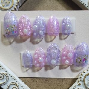 マーメイドネイル ネイルチップ