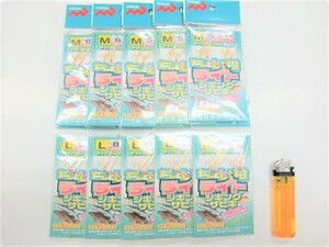  new goods somewhat . light jigging rust kiM,L 10 pieces set 