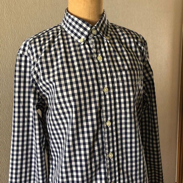 GAP ボタンダウンシャツ ネイビー S〜M
