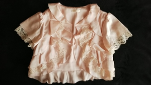  new goods L'Est Rose race attaching bolero 2 pink 