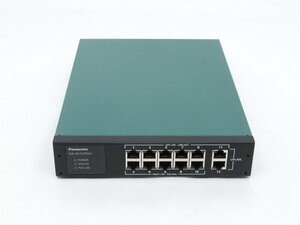 中古 パナソニック Panasonic スイッチングハブ GA-ASW8TPoE+　 送料無料