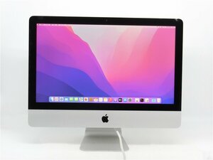 中古品　Apple iMac (フルHD, 21.5-inch, 2015) A1418 Core i5(5250U)/1.6GHz RAM:8GB/HDD:1TB 　OS　Monterey12.6.6訳あり品