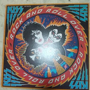 【LP】KISS/ROCK AND ROLL OVER 〈国内盤〉品番)VIP−6376 