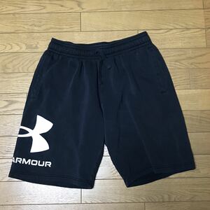 UNDER ARMOUR MEN’S SWEAT HALF PANTS size-LG(平置き37股下24) 中古 送料無料 NCNR