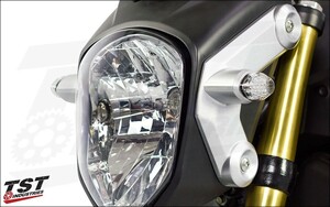 TST Industries グロム 13-20 フロント クリア LEDウィンカー 専用ハーネス 13 14 15 16 17 18 19 20 GROM JC61 カスタム フロント