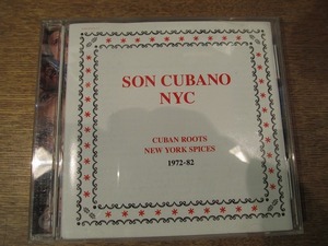 1805KK●CD「Son Cubano NYC (Cuban Roots New York Spices 1972-82)」キューバルーツのジャズコンピレーション 輸入盤 帯付き