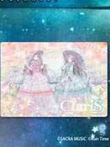 セガ限定！ClariS フリースブランケット 約100cm×70cm クララ カレン クラリス コンサートビジュアルイラスト 単品_画像2