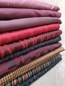  rain coat road line coat set sale 10 sheets pattern various Japanese clothes kimono Japanese clothes .. old protection against cold mud guard kimono remake hand made material raw materials cloth old clothes secondhand goods 