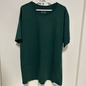 champion チャンピオン Tシャツ グリーン L adidas PUMA ワンポイント 綿