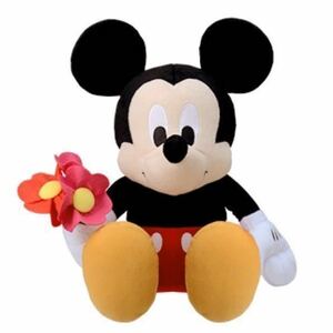 ディズニー ミッキーマウス メガジャンボ お花と一緒ぬいぐるみ BIG ジャンボ グッズ プライズ