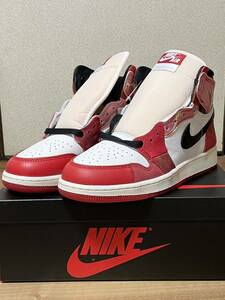 【新品・未使用】 Spider-Man × Nike GS Air Jordan 1 High OG SP "Next Chapter 23.5cm (5Y) / DV1753-601