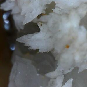 外国産鉱物 犬牙状 カルサイト 方解石 水晶 クラスター クォーツ 閃亜鉛鉱 スファレライト 定型外発送の画像9