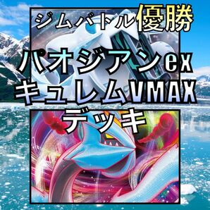 キュレムVMAX／パオジアンex ジムバトル優勝デッキ