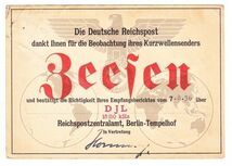 戦前ベリカード　ドイツ第三帝国　ナチス　Die Deutsche Reichspost １９３６年　ＢＣＬ_画像1