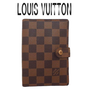 超美品　LOUISVUITTON　ルイヴィトン　ダミエ　アジェンダPM　システム手帳カバー　R20700