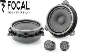 ■USA Audio■フォーカルFOCAL IS TOY165TWU 16.5cm (6.5インチ）（ペア）●トヨタ専用●Max.120W ●保証付●税込