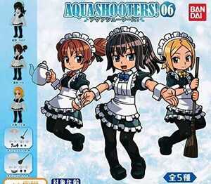 アクアシューターズ 06 全5種セット　AQUA SHOOTERS!06 ガチャ　カプセルトイ 6 メイド　