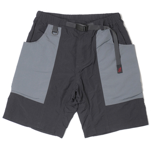 GRAMICCI SHELL GEAR SHORTS【S】ブラック/グレー グラミチ シェル ギアショーツ ショートパンツ ハーフ 水陸両用 アウトドア GUP-19S045