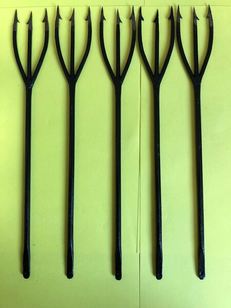 No.000 漁具、釣具 ヤス5本セット 未使用品 品薄商品
