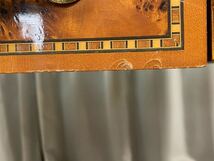 GR73 クラシック 大理石天板 象嵌 デスク / アンティーク テーブル バーズアイ / 神奈川県秦野市_画像5