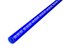【耐熱】プレミアムシリコンホース 長さ1000mm(1m) ロング 同径 内径 Φ51 青色 ロゴマーク入り 工業用ホース 汎用品
