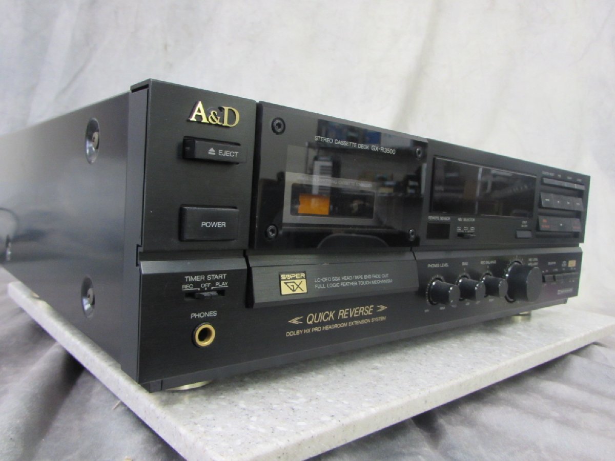 A&D GX-R3500 カセットデッキ | www.seatrans.id