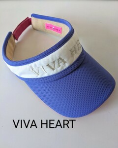 VIVA HEART ビバハート ゴルフ レディース サンバイザー 日本製 正規品